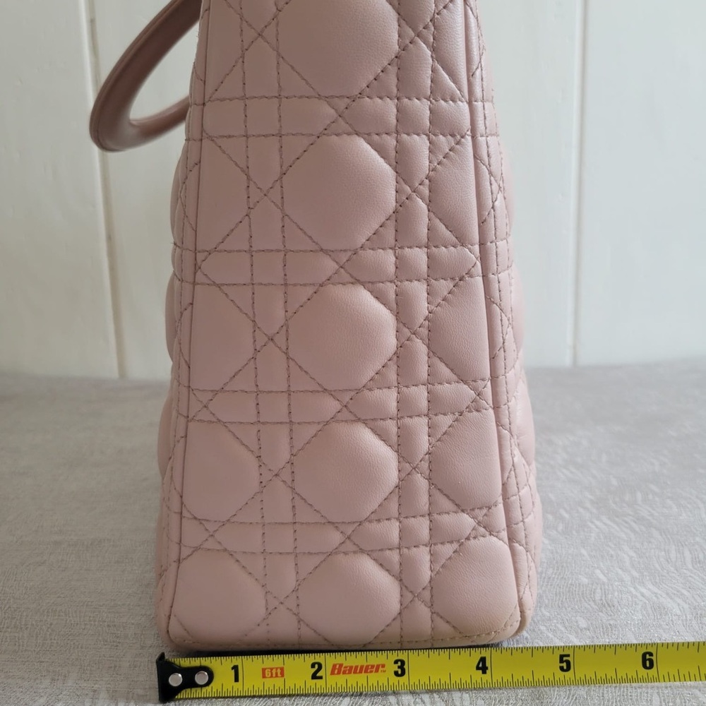 Dior Pink Quilted Shoulder Bag
